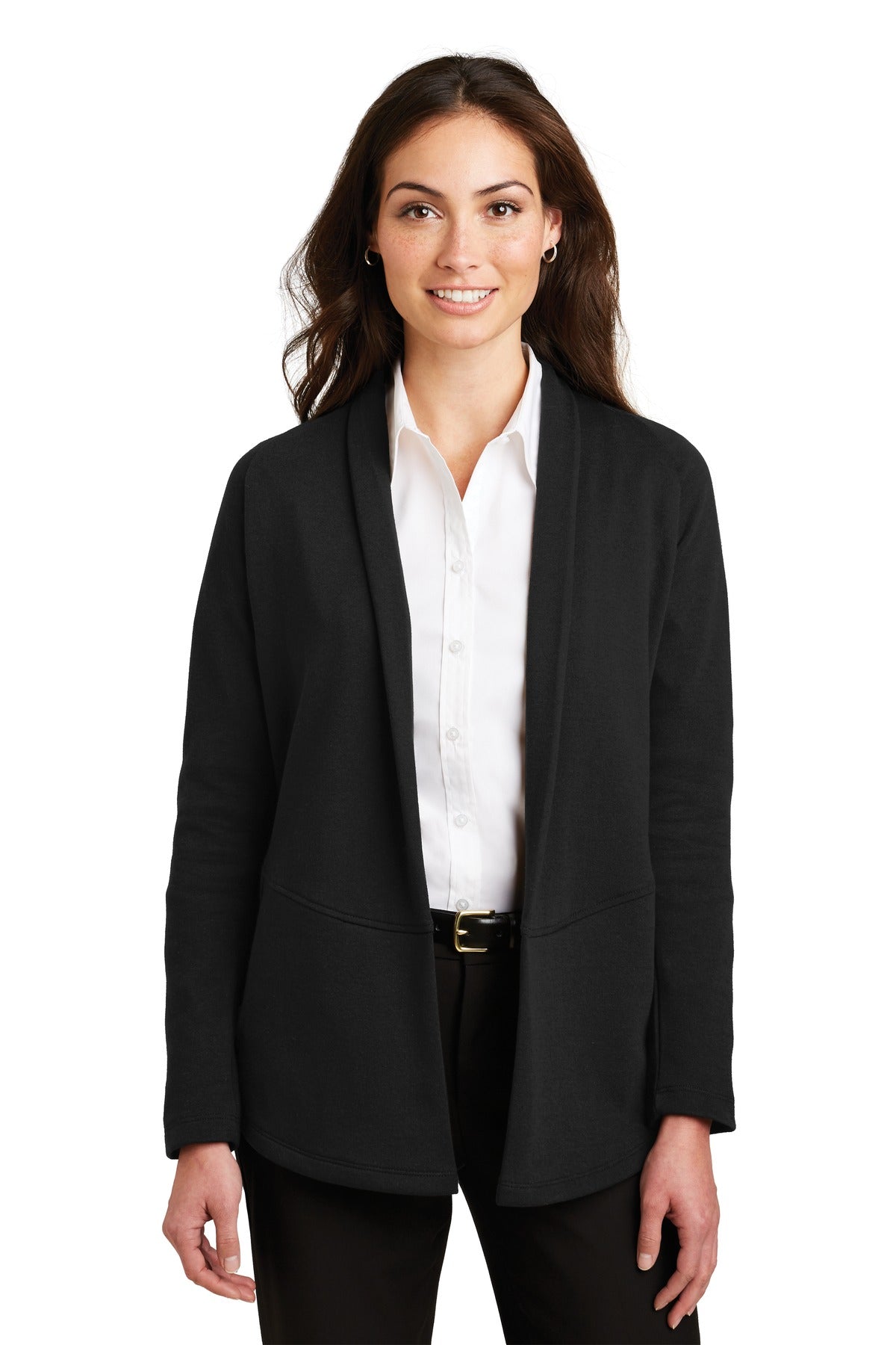 Port AuthorityÂ® Women's Interlock Cardigan. L807