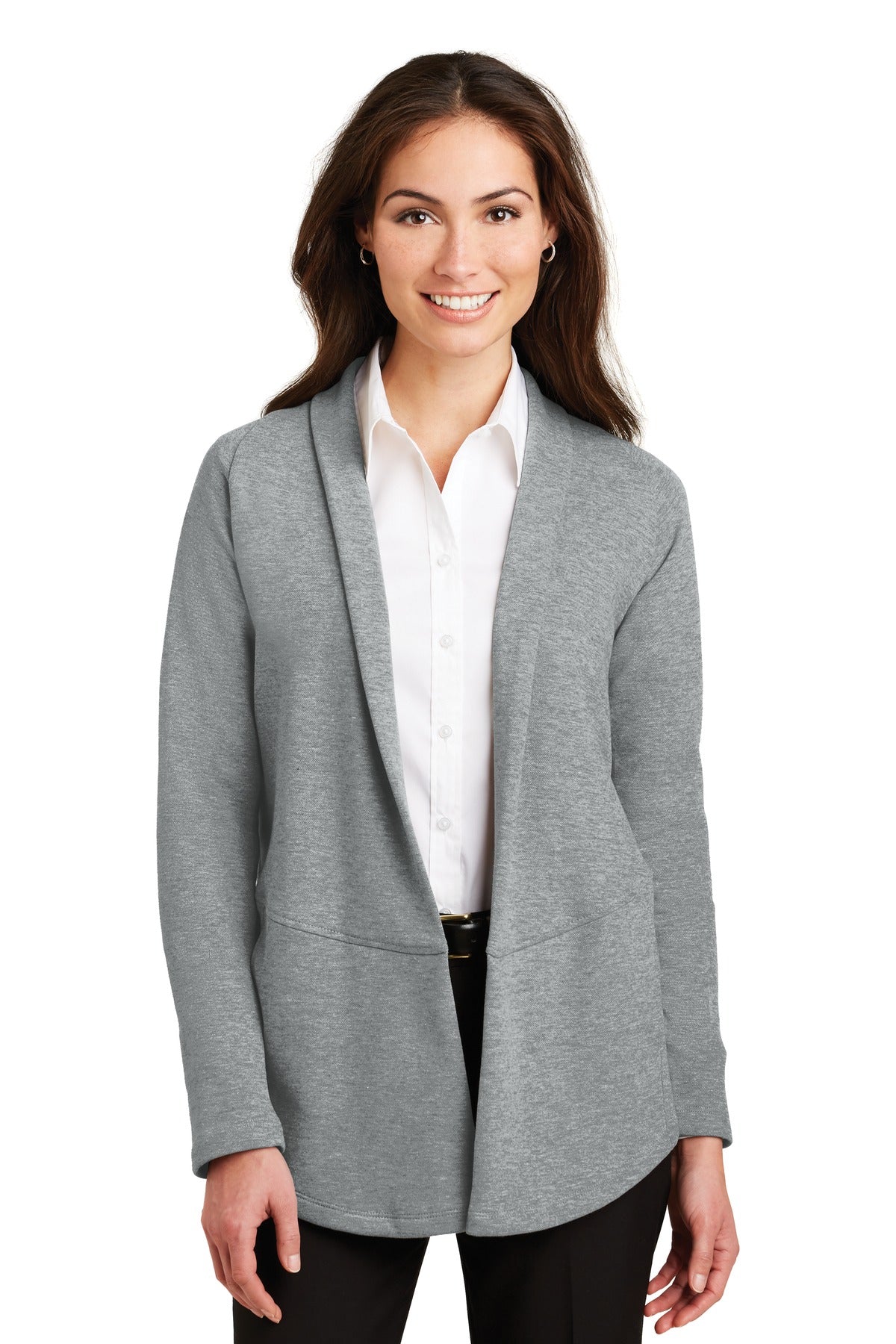 Port AuthorityÂ® Women's Interlock Cardigan. L807