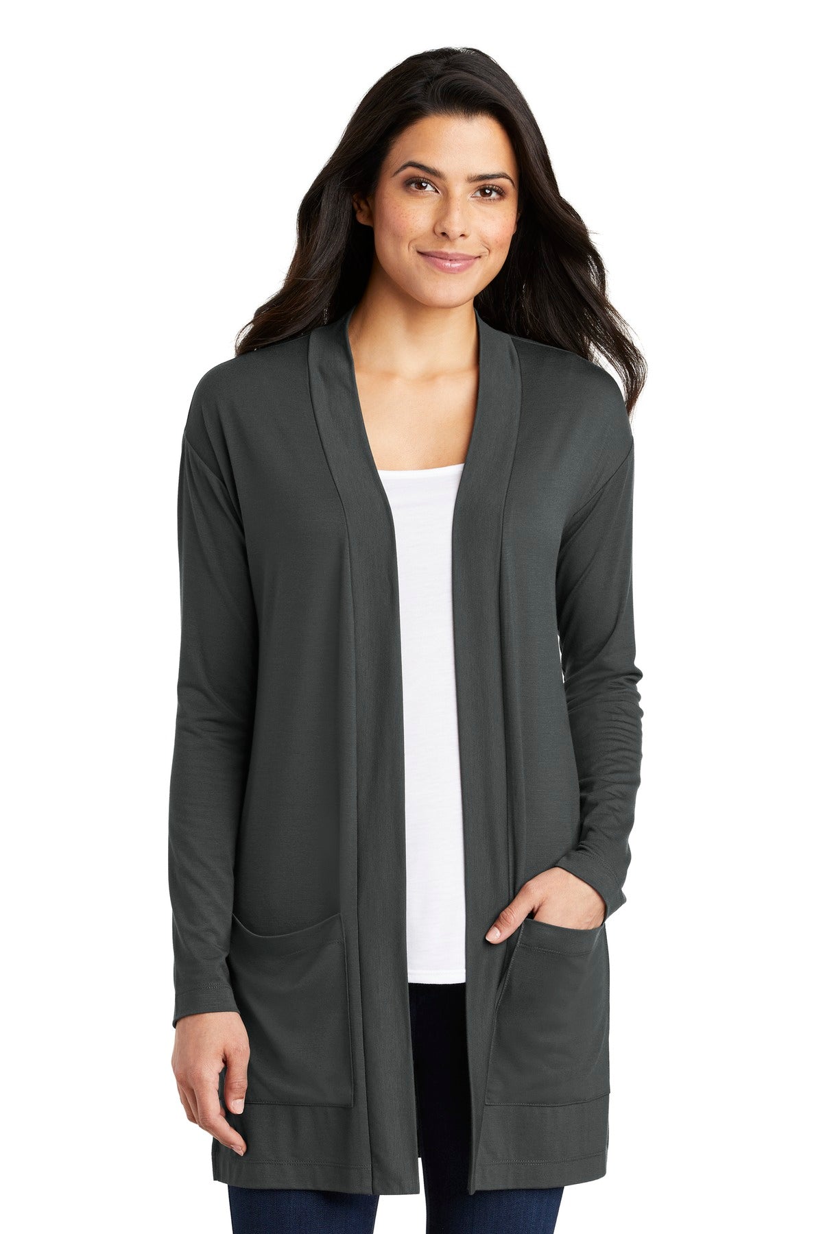 Port Authority Â® Women's Concept Long Pocket Cardigan . LK5434