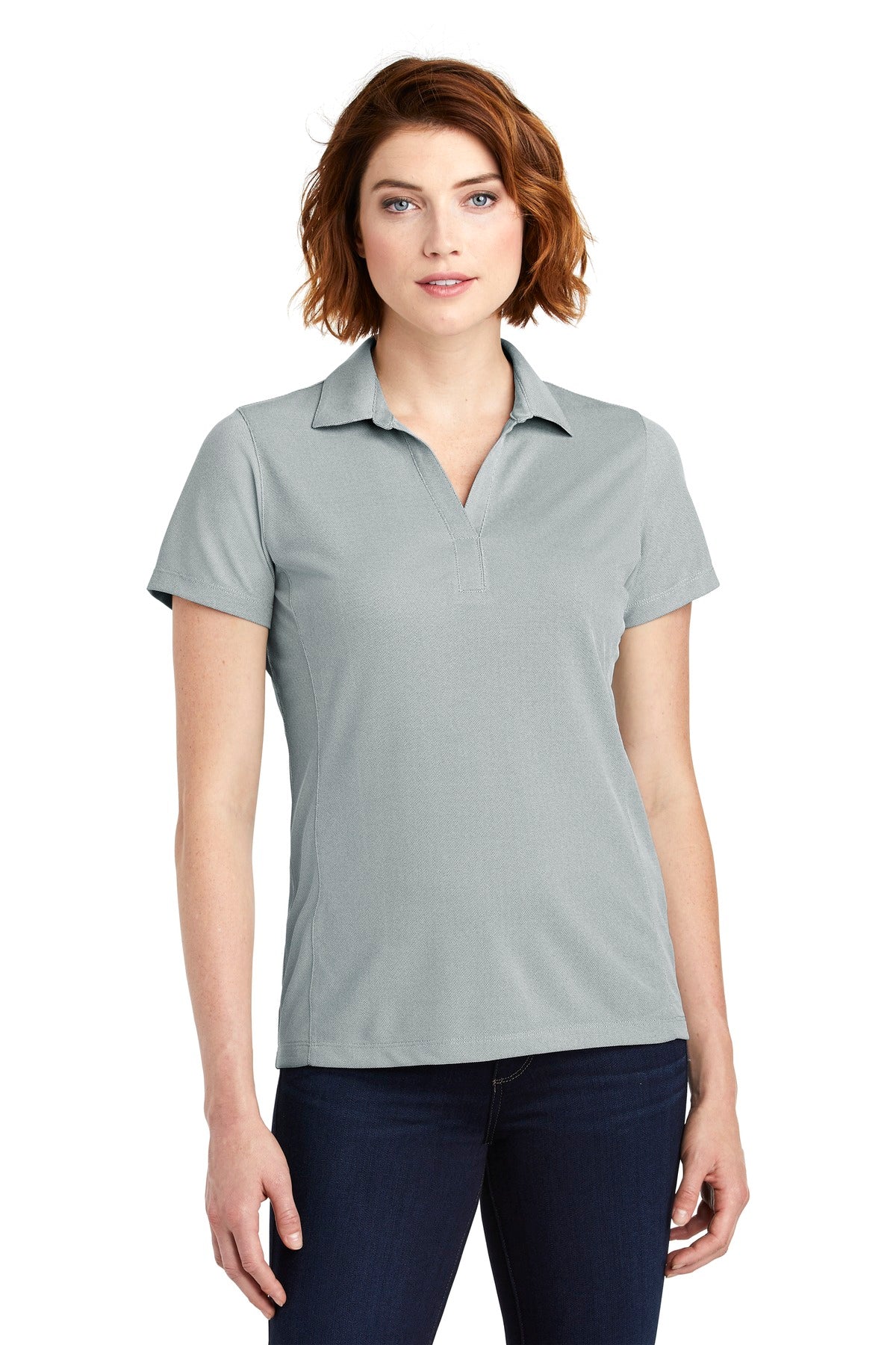 Port Authority Â® Women's Poly Oxford Pique Polo. LK582