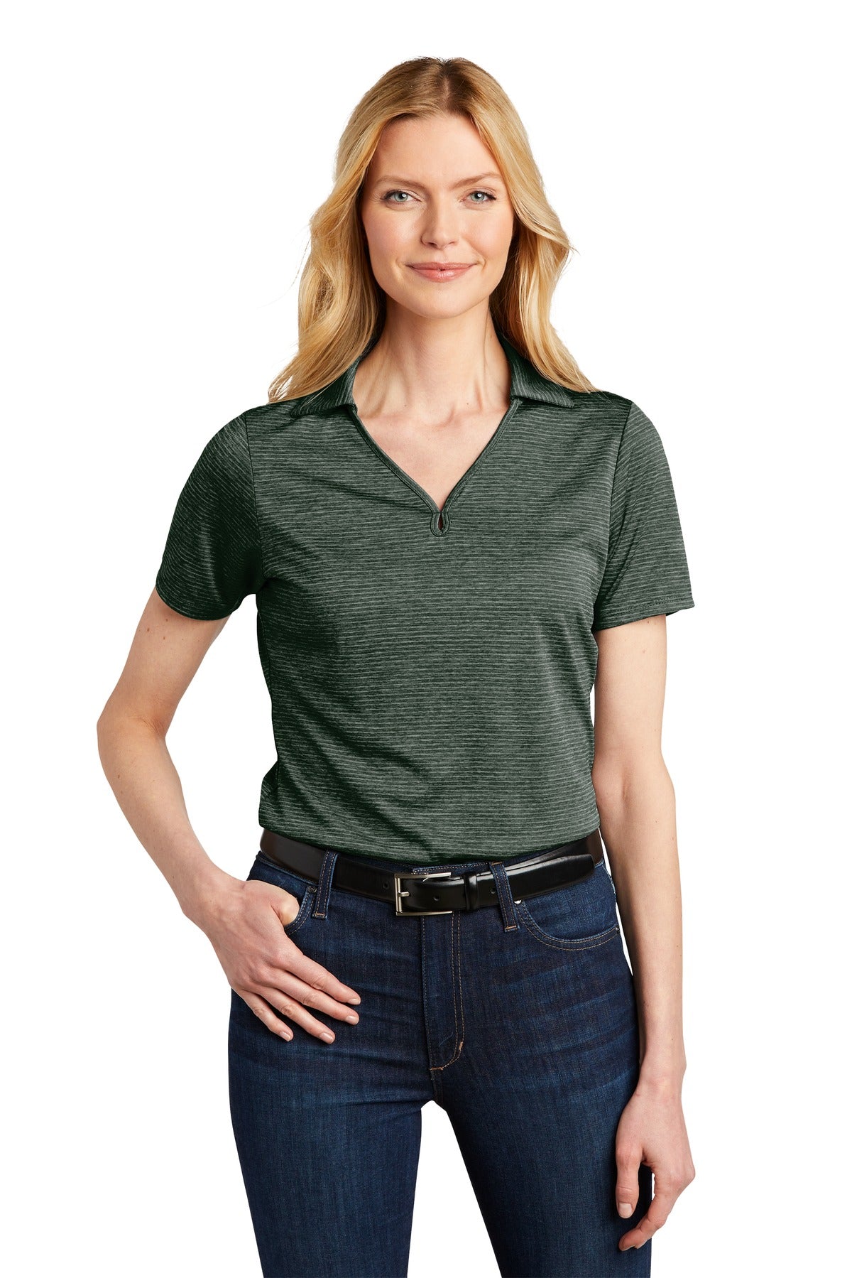 Port Authority Â® Women's Shadow Stripe Polo. LK585