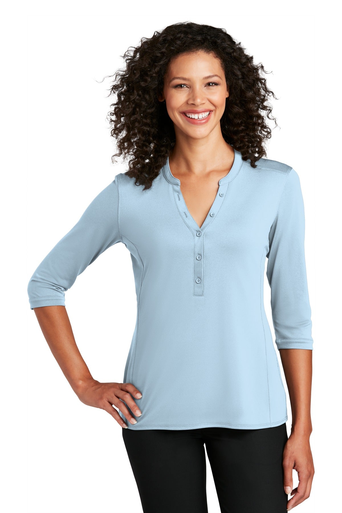 Port Authority Â®  Women's UV Choice Pique Henley LK750