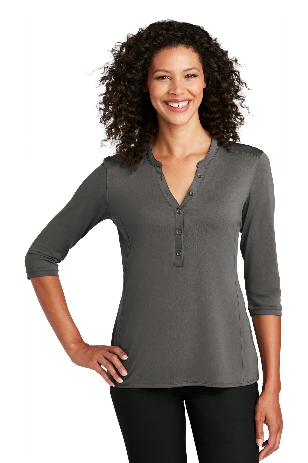 Port Authority Â®  Women's UV Choice Pique Henley LK750