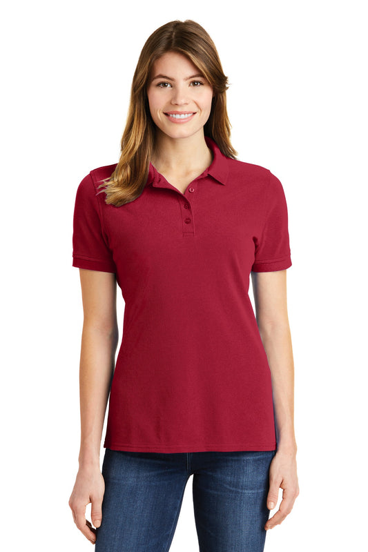 Port & CompanyÂ® Ladies Combed Ring Spun Pique Polo. LKP1500