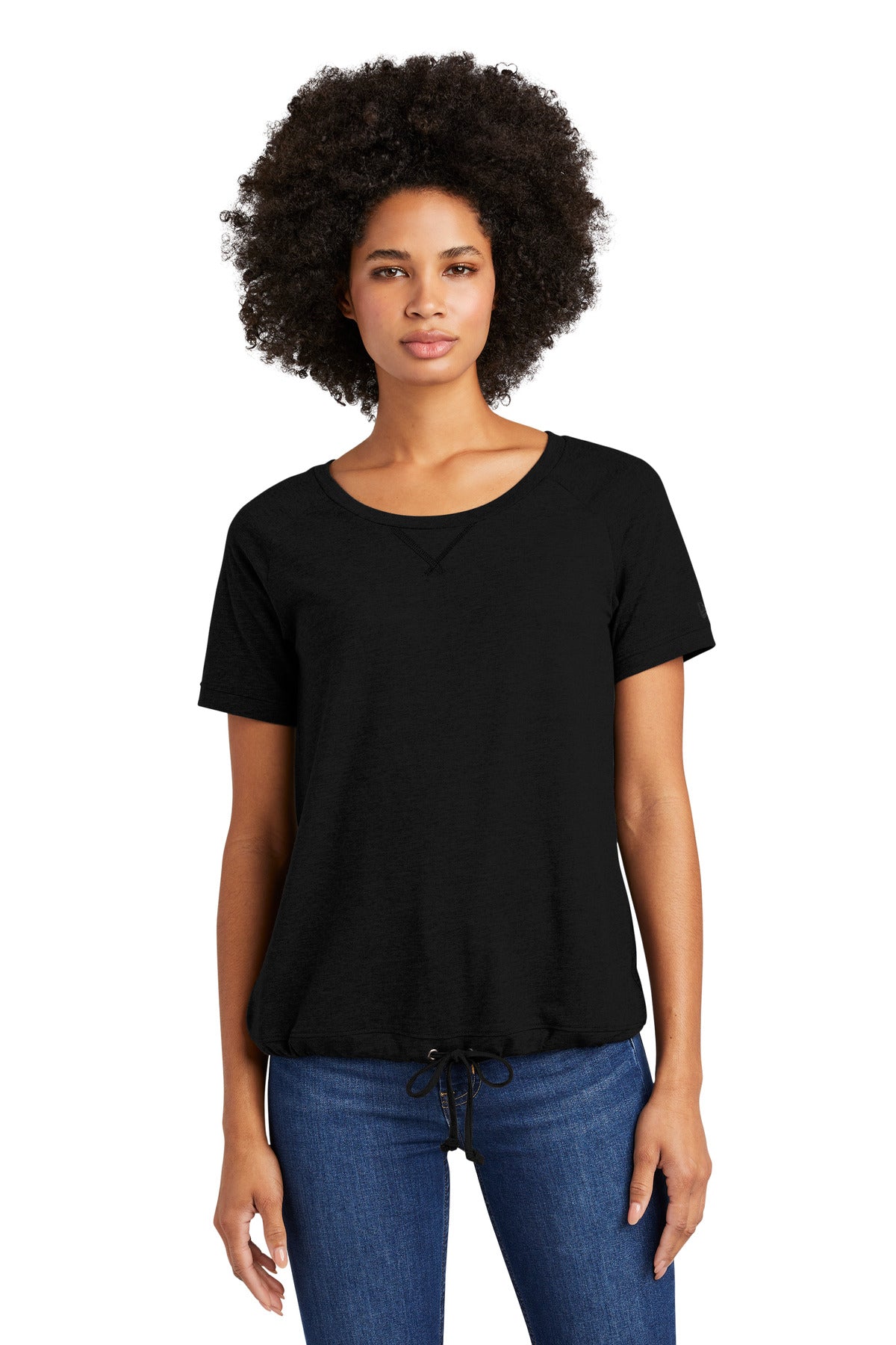 New Era Â® Women's Tri-Blend Performance Cinch Tee. LNEA133