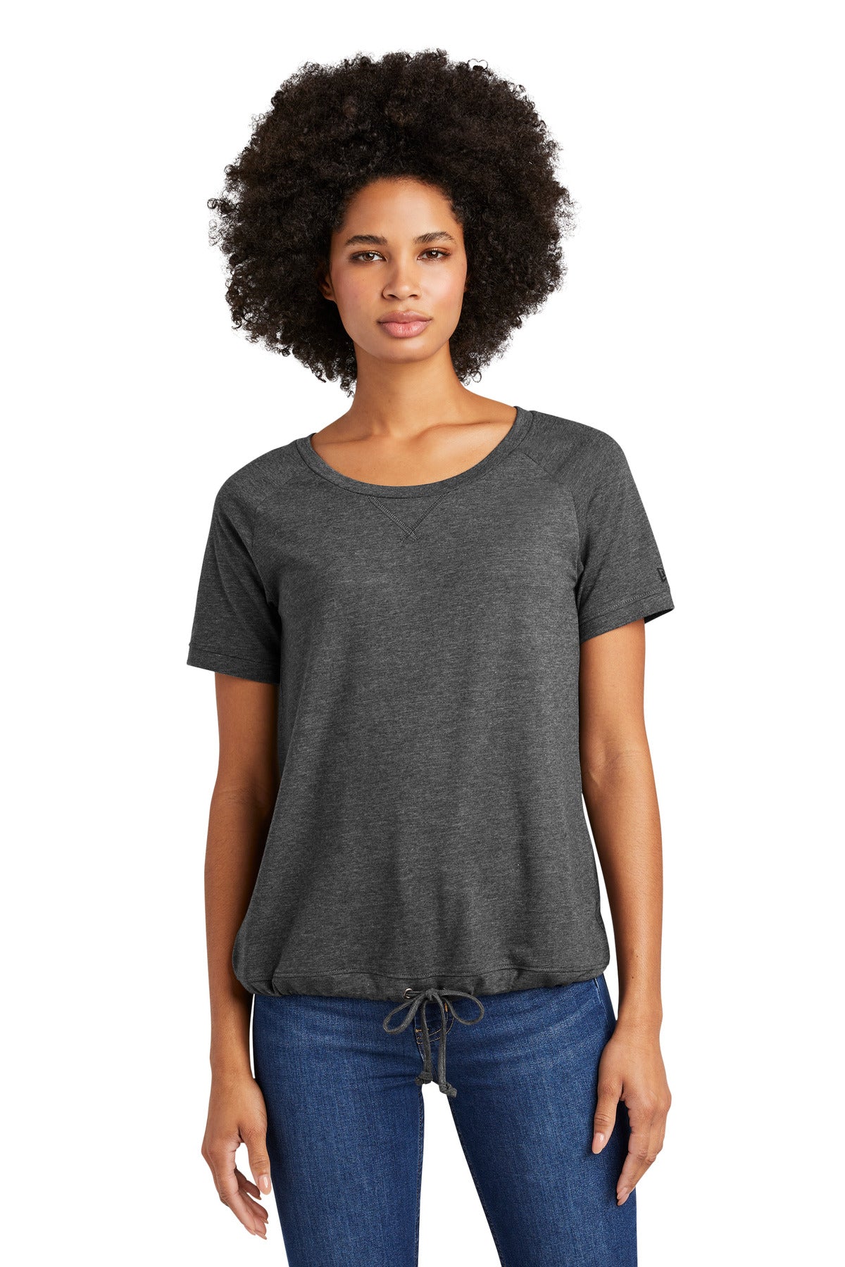 New Era Â® Women's Tri-Blend Performance Cinch Tee. LNEA133