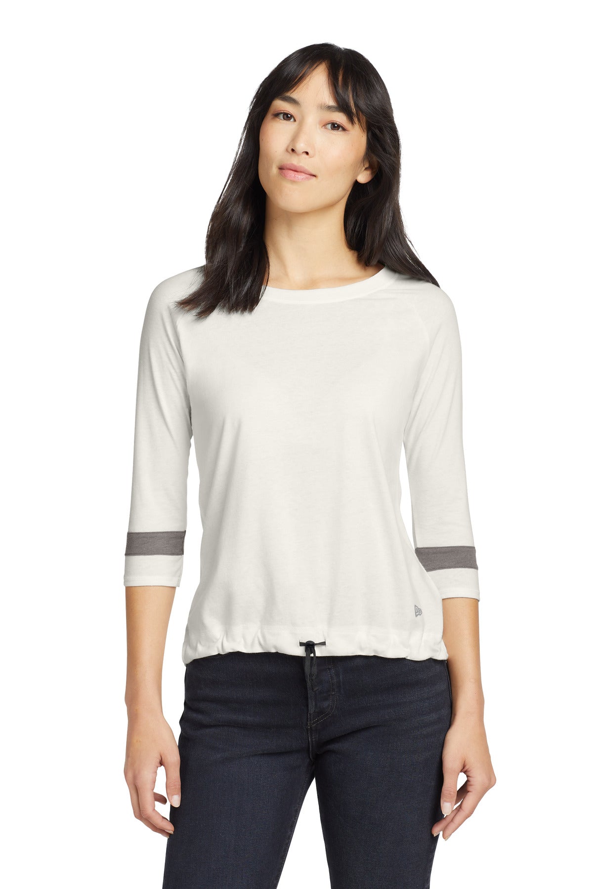 New Era Â® Women's Tri-Blend 3/4-Sleeve Tee LNEA136