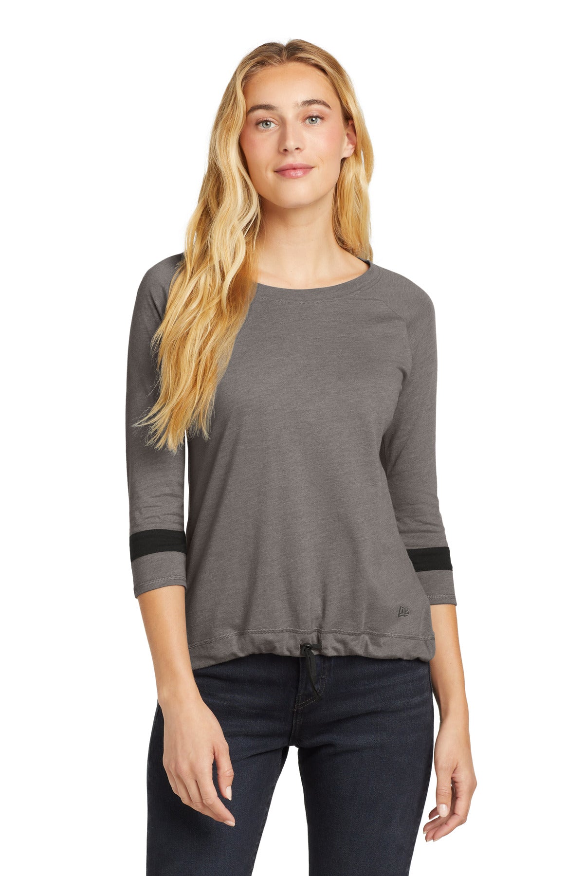 New Era Â® Women's Tri-Blend 3/4-Sleeve Tee LNEA136