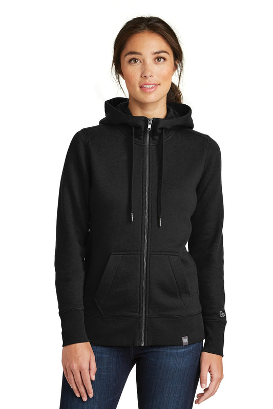 New Era ? Women's French Terry Full-Zip Hoodie. LNEA502