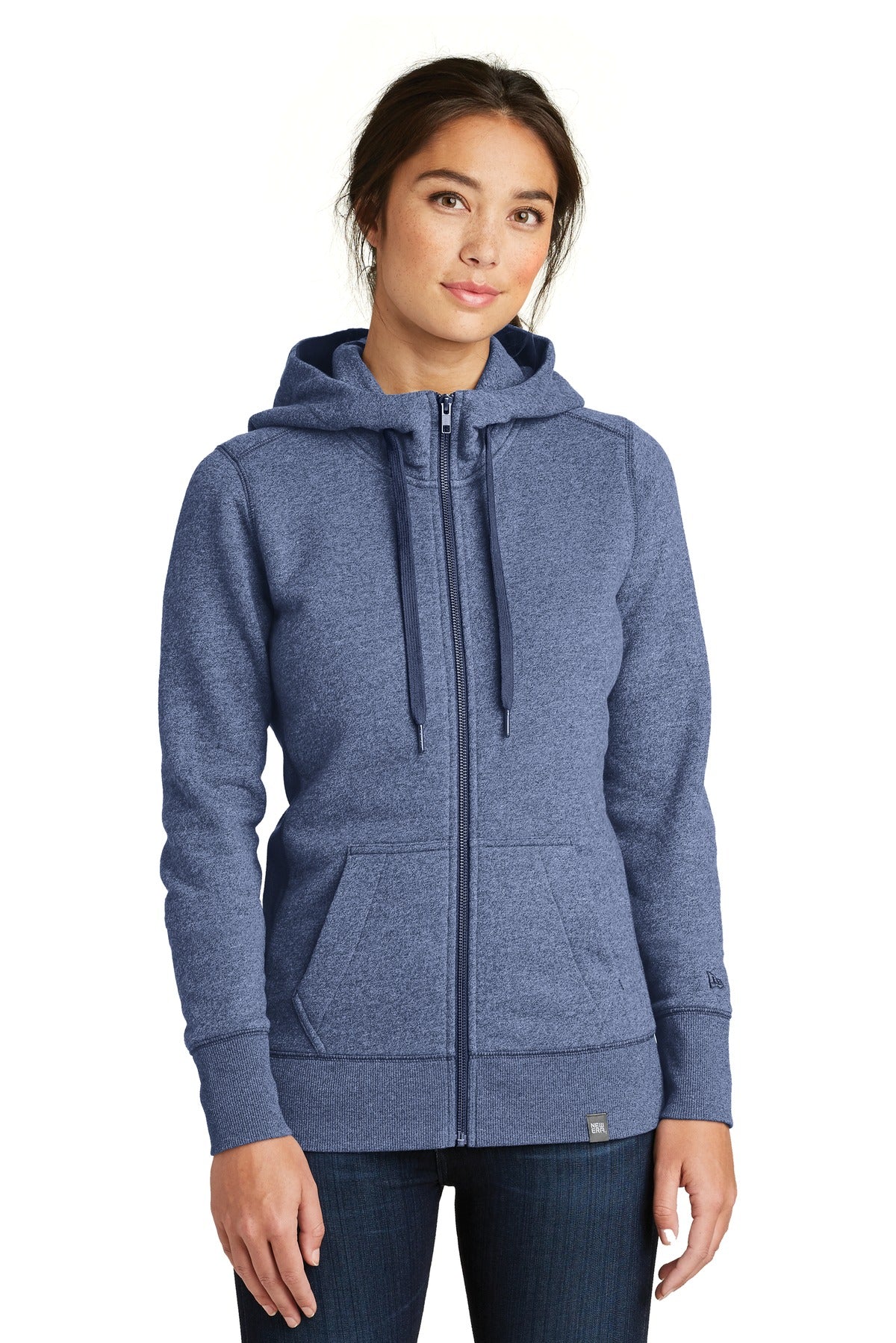 New Era ? Women's French Terry Full-Zip Hoodie. LNEA502