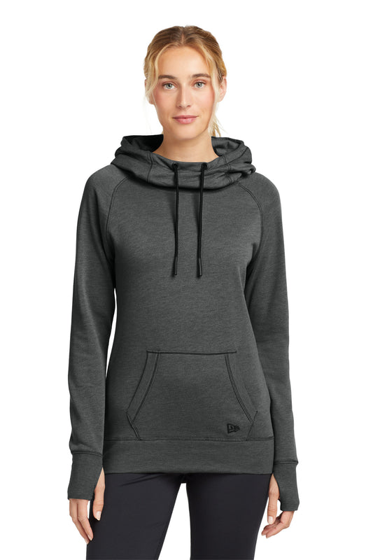 New Era ? Women's Tri-Blend Fleece Pullover Hoodie. LNEA510