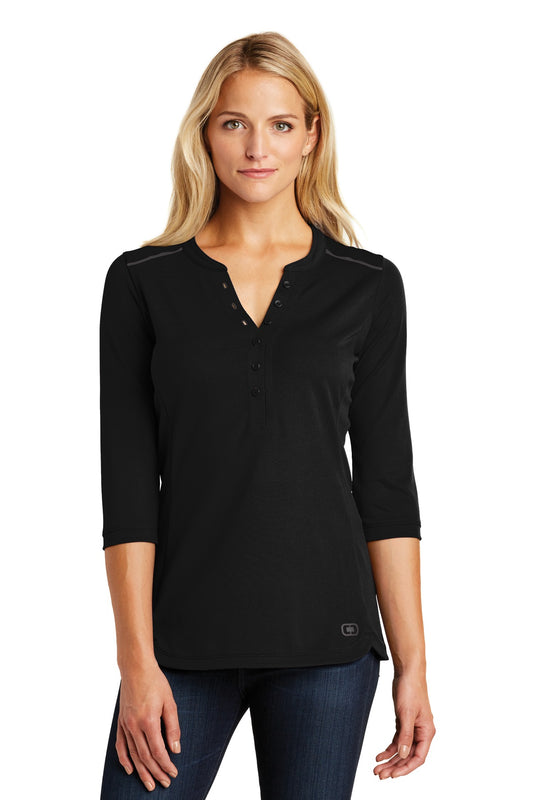 OGIO  &#174;  Ladies Fuse Henley. LOG132