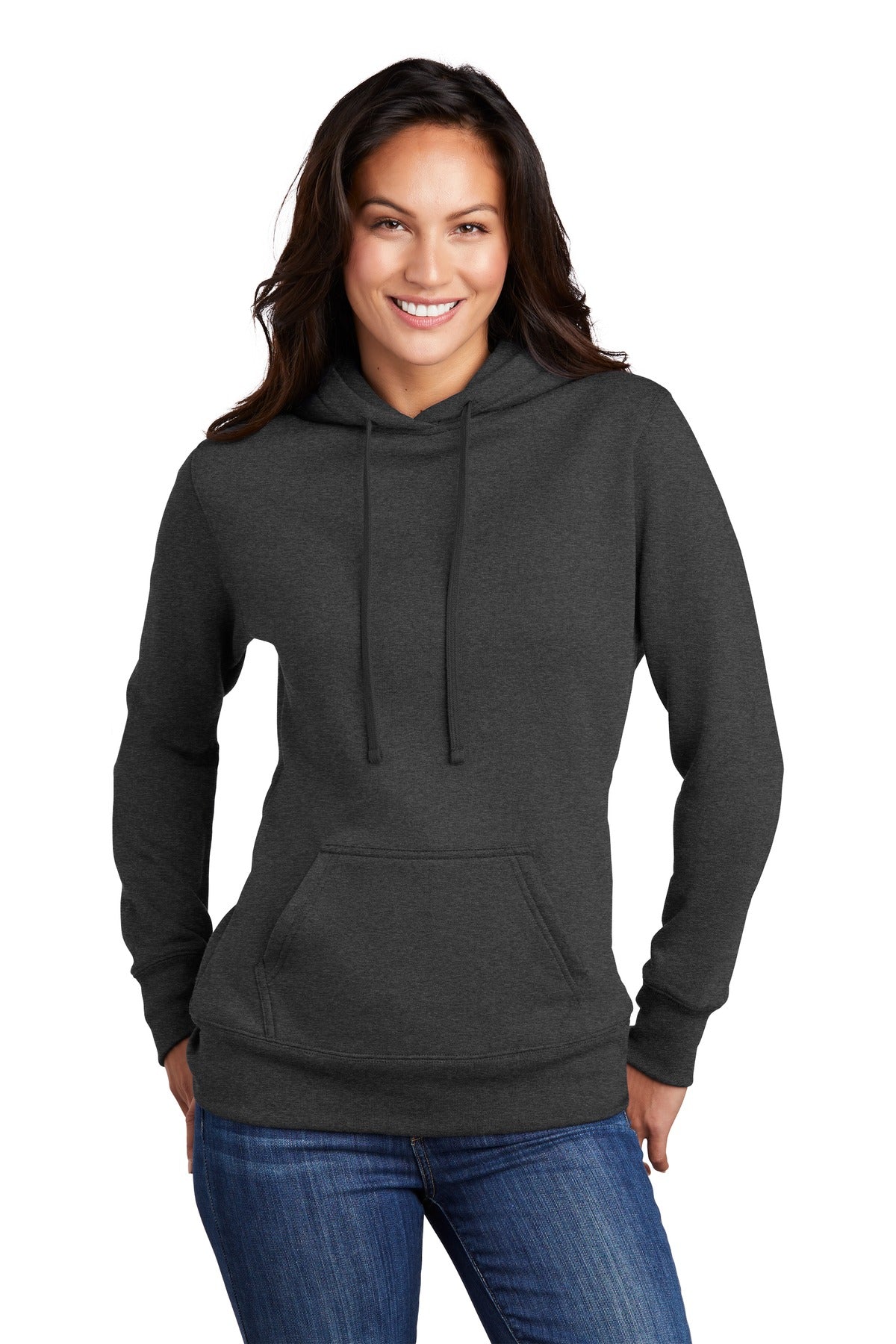 Port & Company Ã‚Â® Women's Core Fleece Pullover Hooded Sweatshirt LPC78H