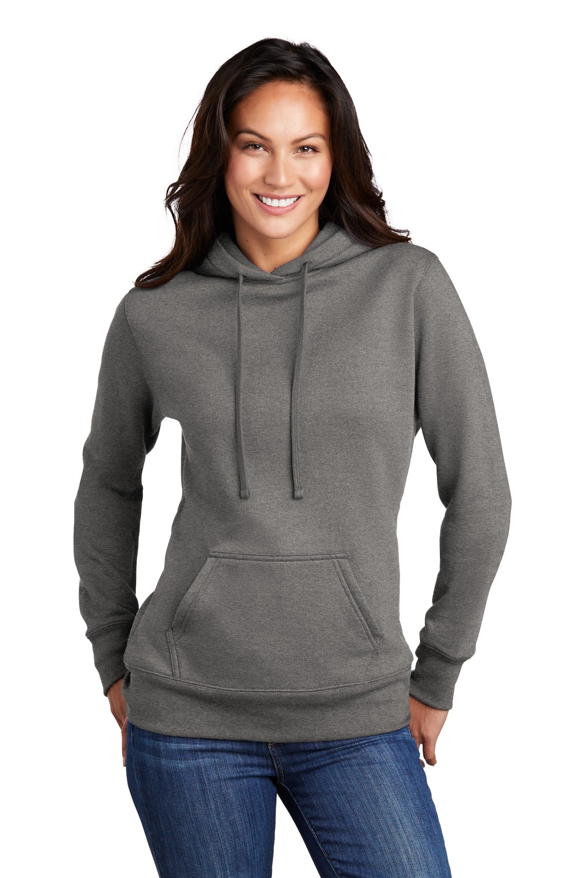 Port & Company Ã‚Â® Women's Core Fleece Pullover Hooded Sweatshirt LPC78H