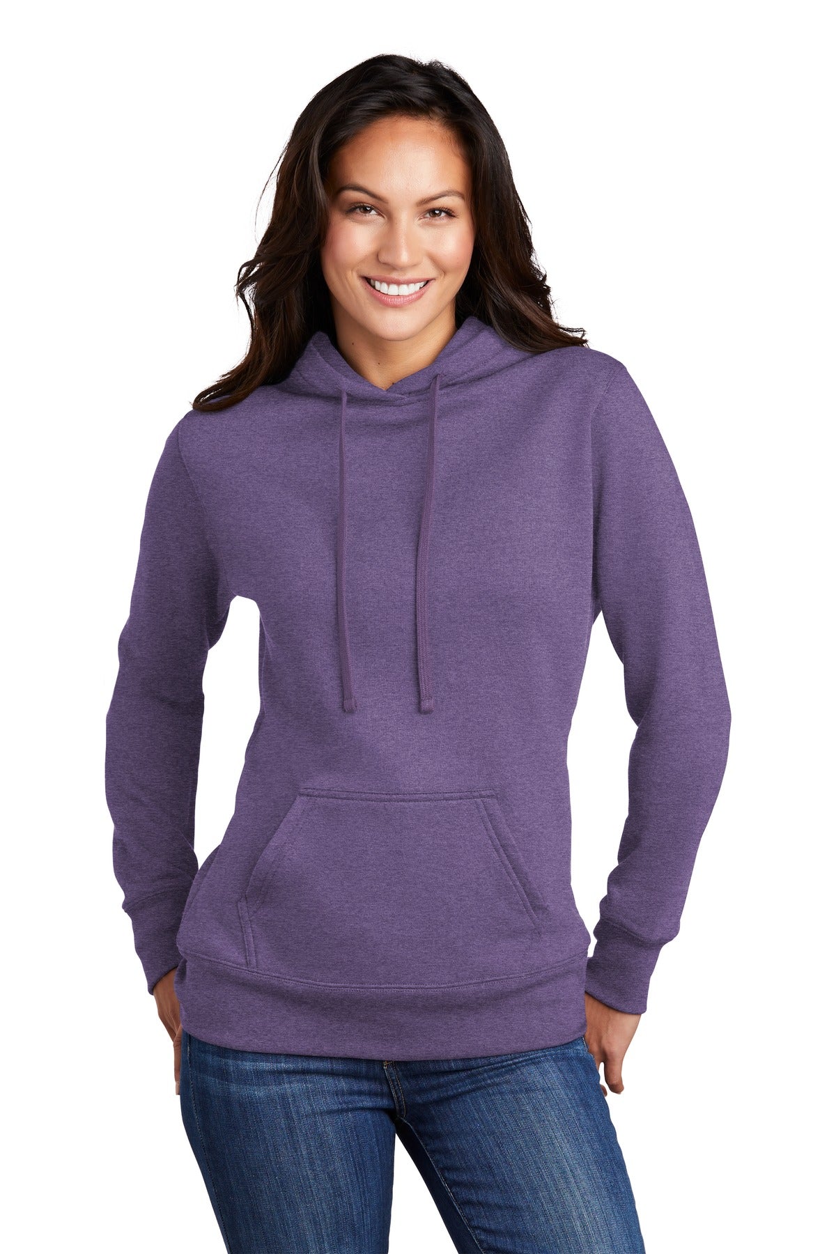 Port & Company Ã‚Â® Women's Core Fleece Pullover Hooded Sweatshirt LPC78H