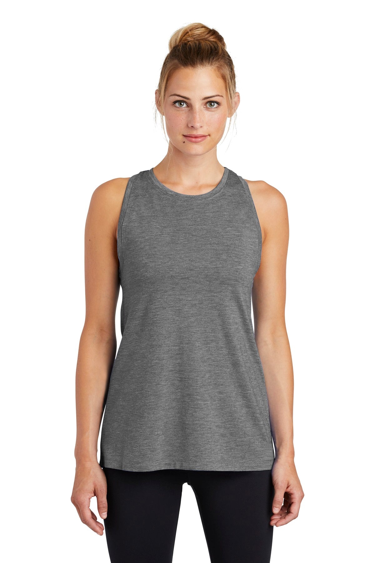 Sport-Tek Â® Women's PosiCharge Â® Tri-Blend Wicking Tank. LST402