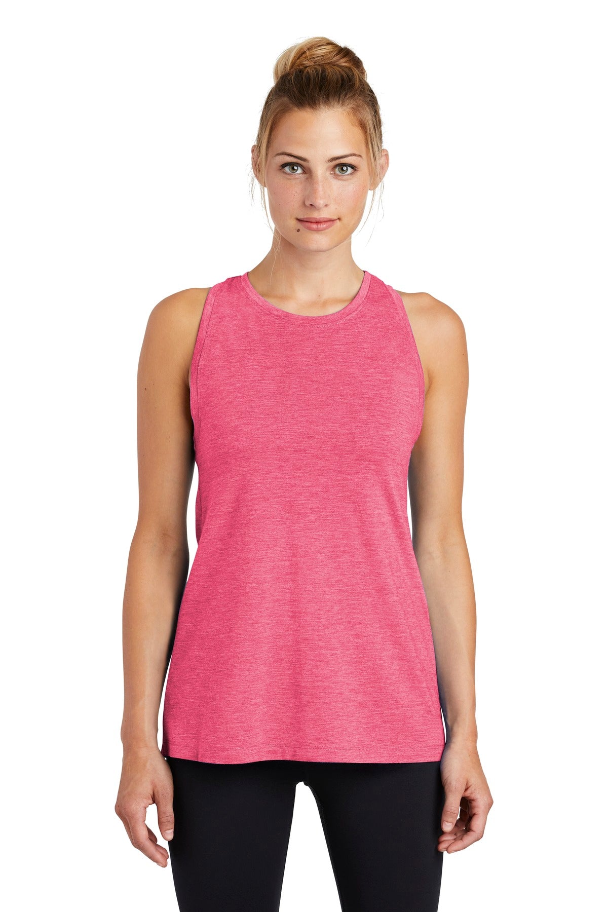 Sport-Tek Â® Women's PosiCharge Â® Tri-Blend Wicking Tank. LST402