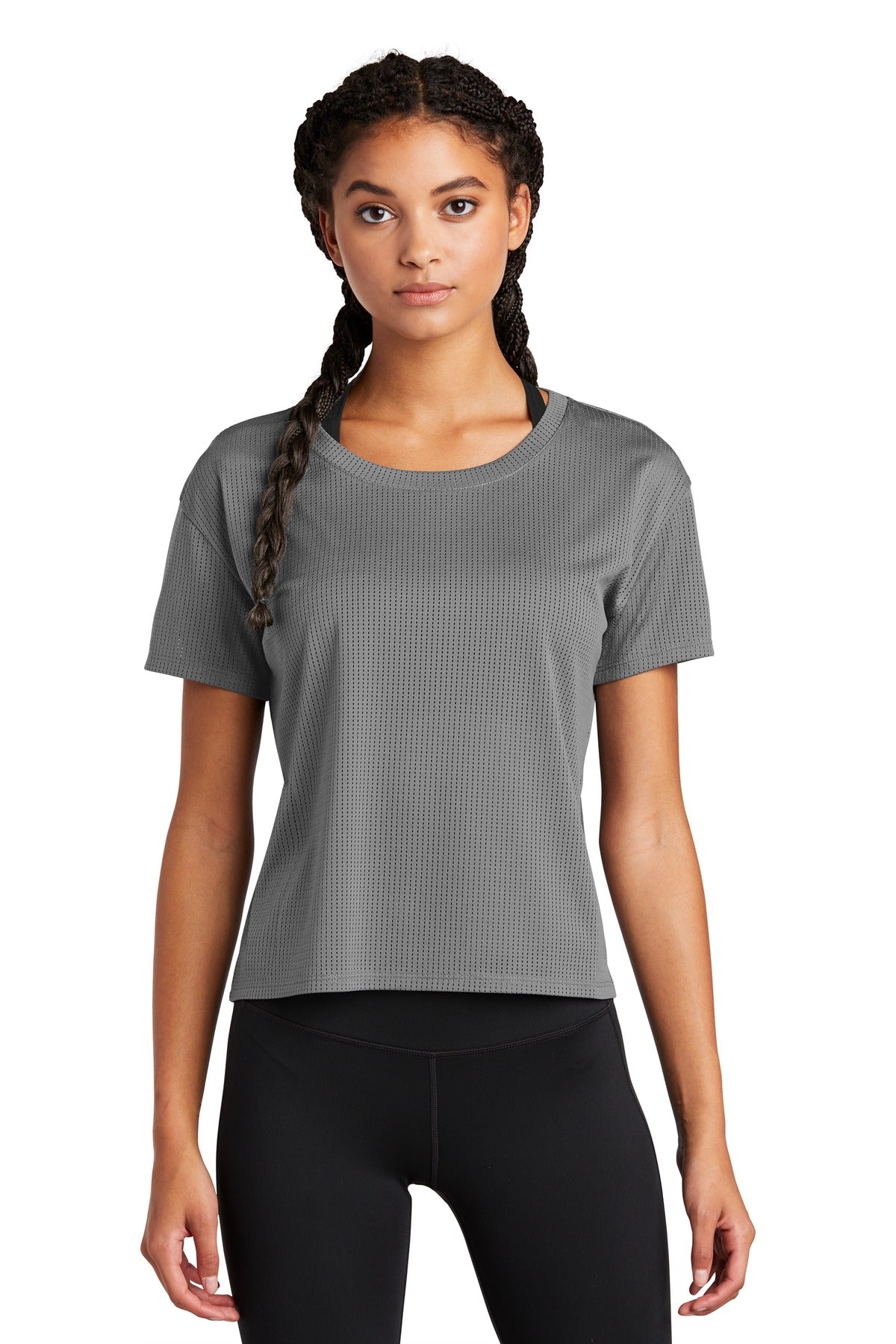 Sport-Tek Â® Women's PosiCharge Â® Draft Crop Tee. LST411