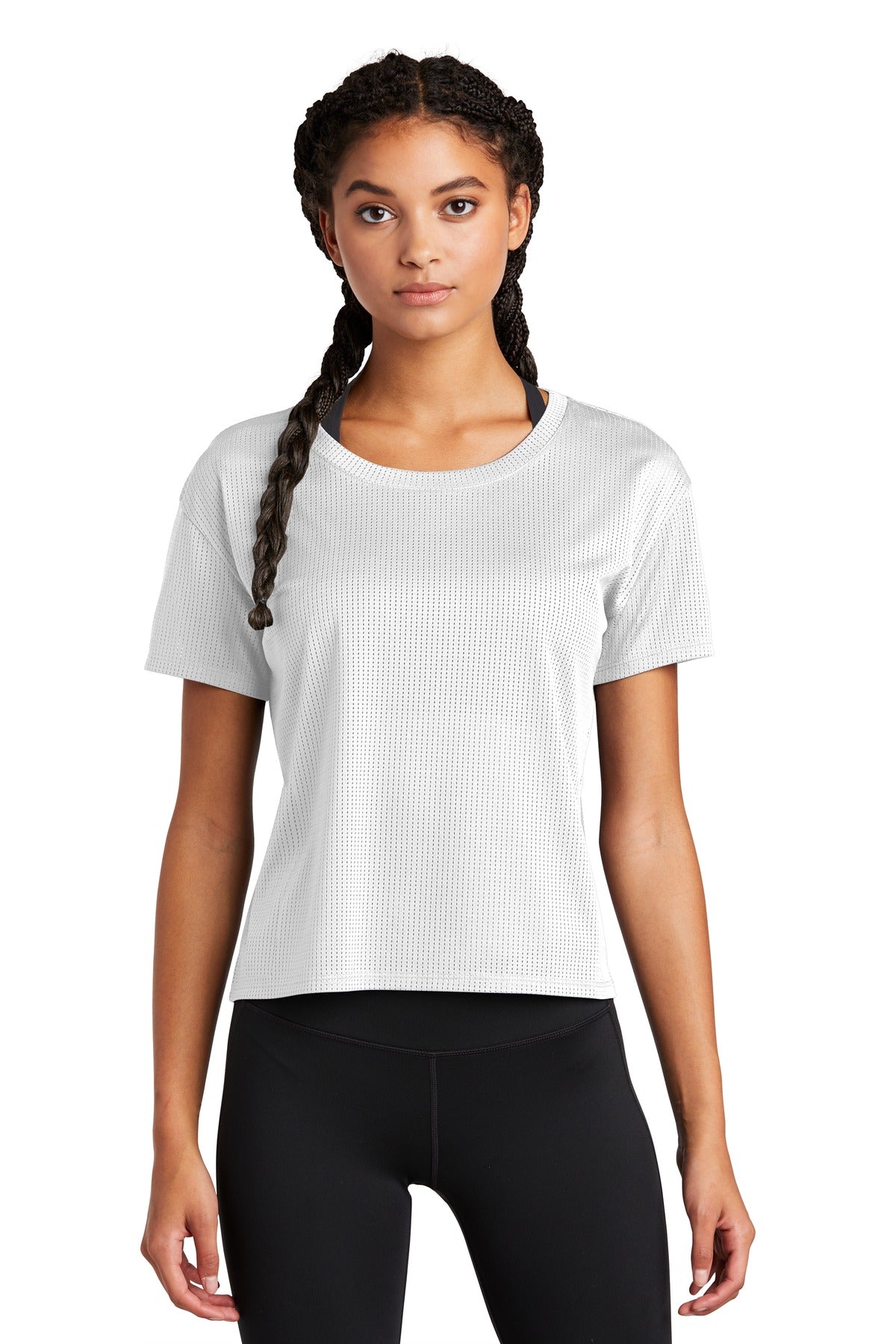 Sport-Tek Â® Women's PosiCharge Â® Draft Crop Tee. LST411