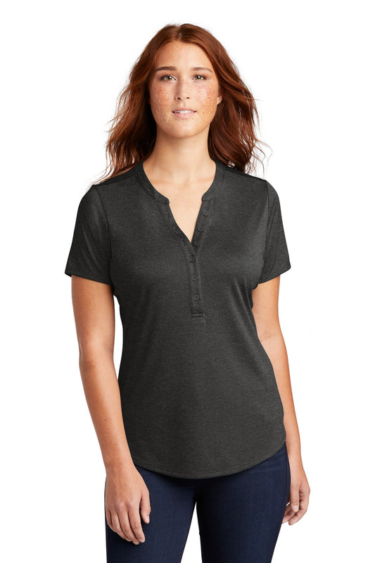 Sport-TekÂ® Women's Endeavor Henley. LST468