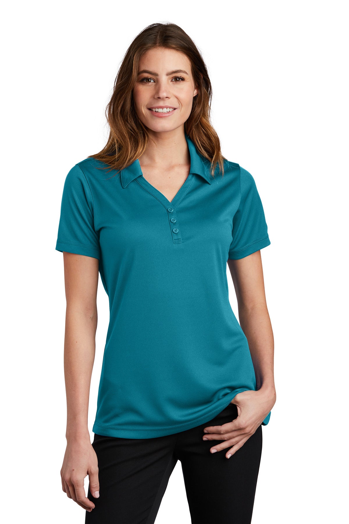 Sport-Tek? Women's PosiCharge? Micro-Mesh Polo. LST680