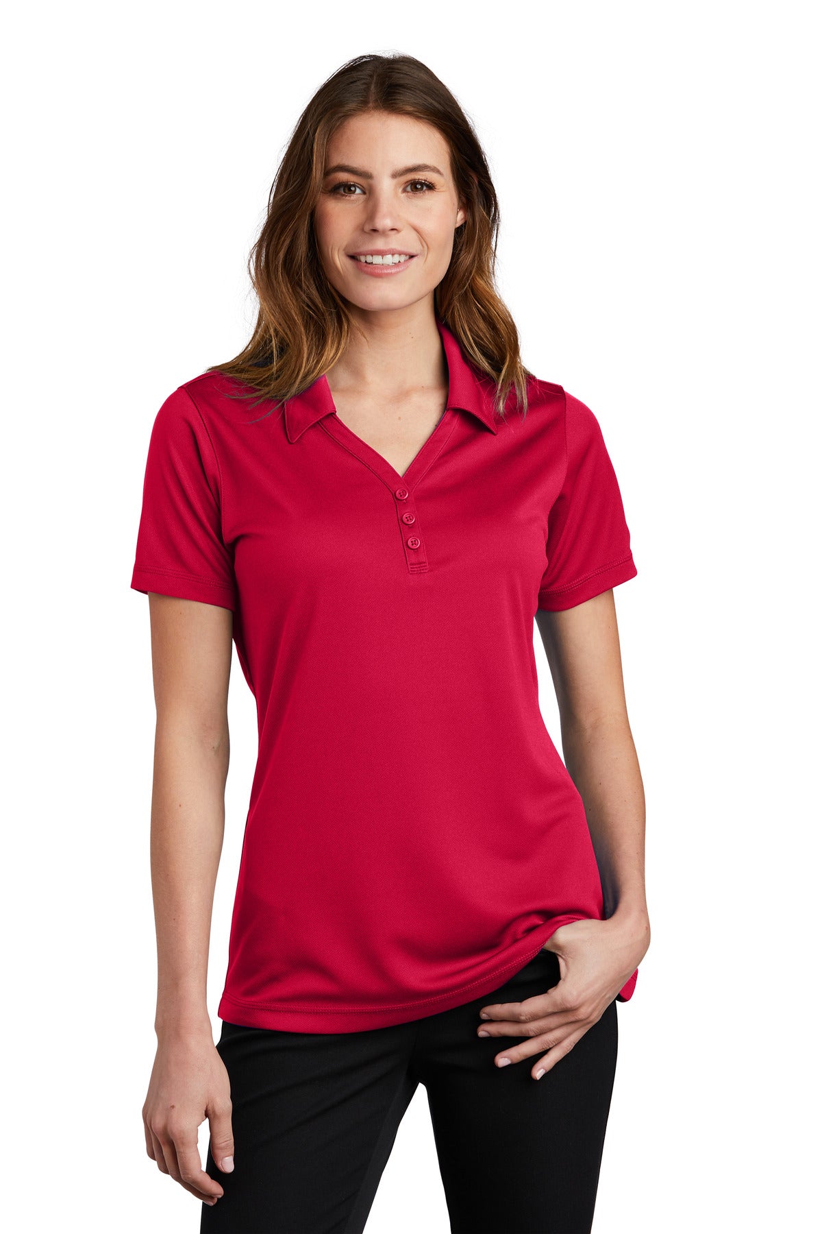 Sport-Tek? Women's PosiCharge? Micro-Mesh Polo. LST680