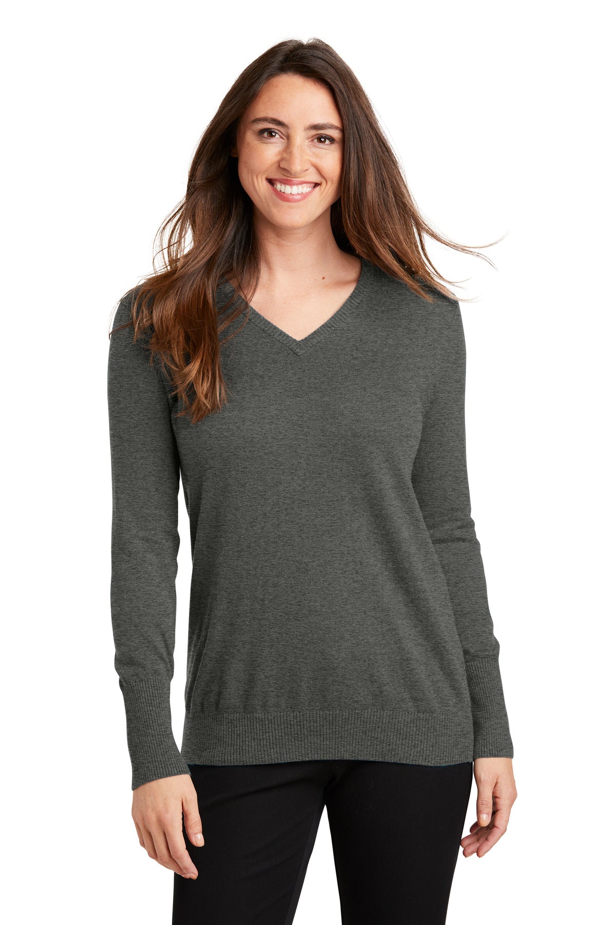 Port AuthorityÂ® Women's V-Neck Sweater. LSW285