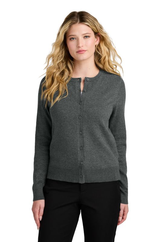 Port AuthorityÂ® Women's Easy Care Crewneck Cardigan Sweater LSW2870