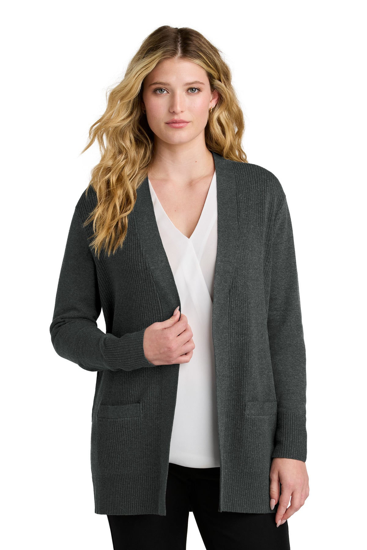 Port AuthorityÂ® Women's Easy Care Open-Front Cardigan Sweater LSW2890