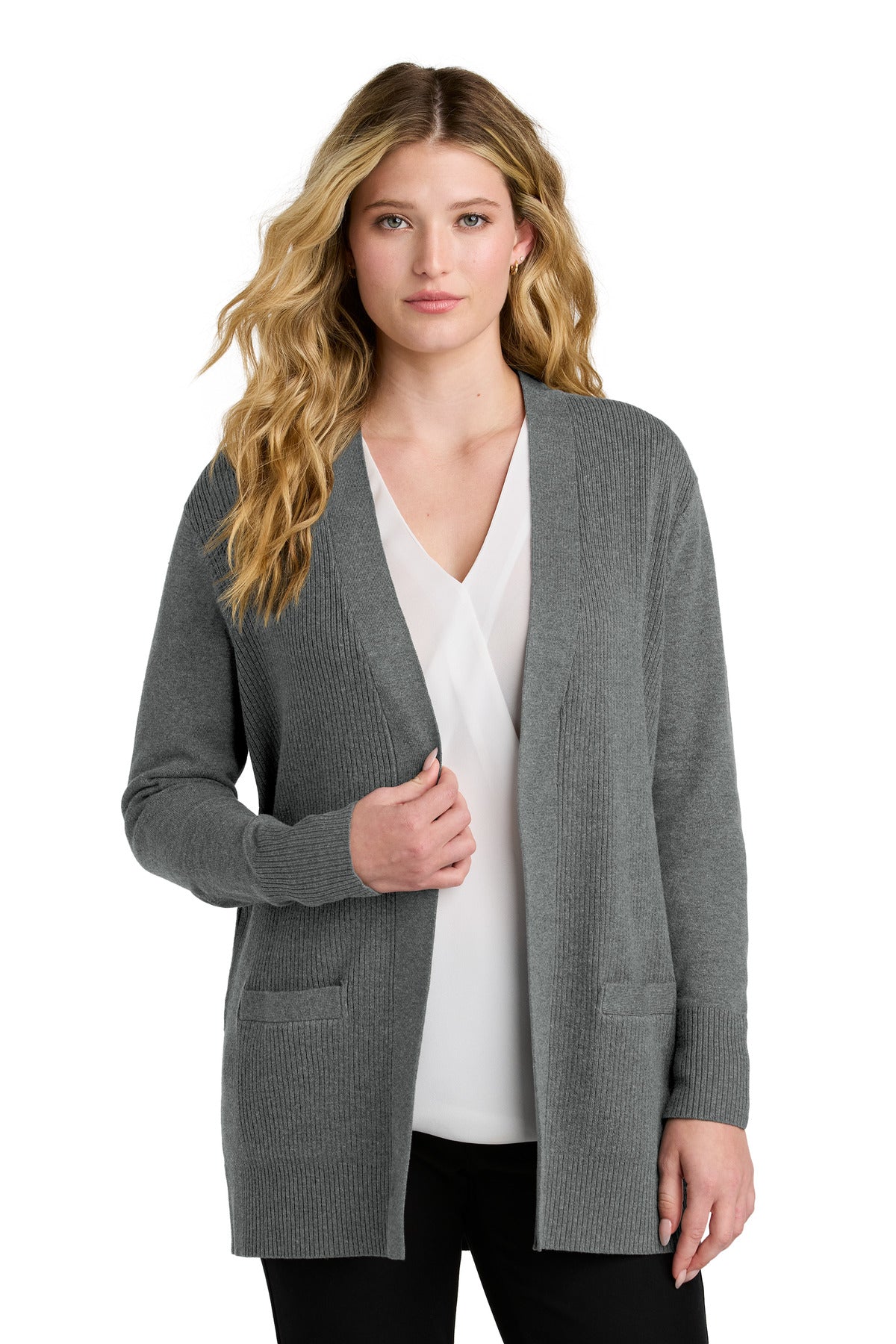 Port AuthorityÂ® Women's Easy Care Open-Front Cardigan Sweater LSW2890