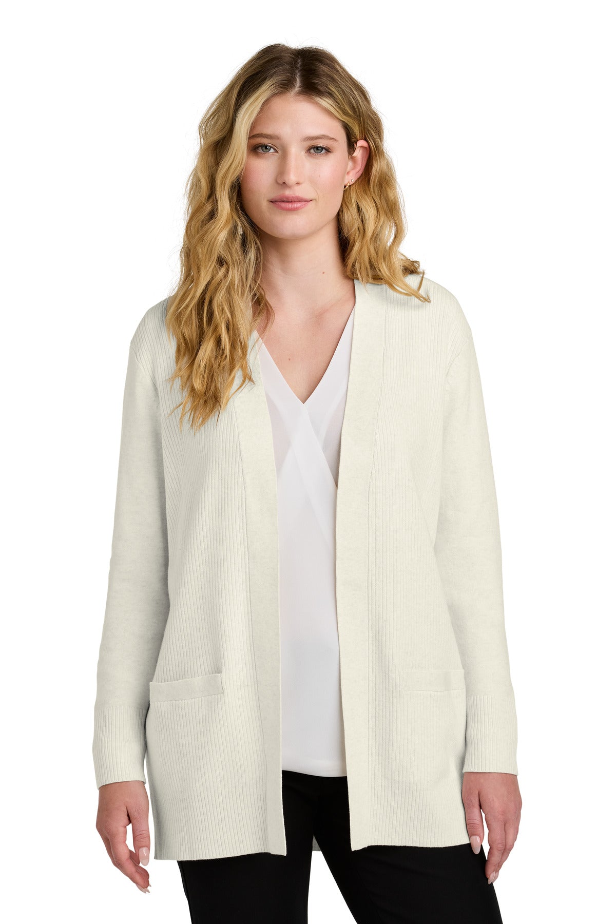 Port AuthorityÂ® Women's Easy Care Open-Front Cardigan Sweater LSW2890