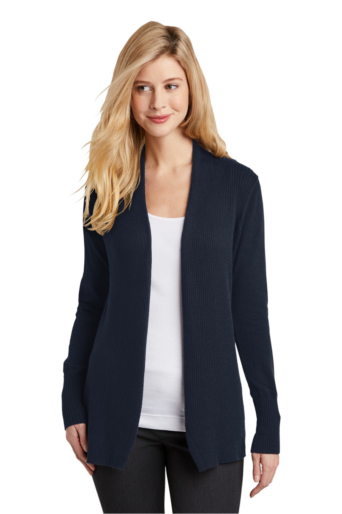 Port AuthorityÂ® Women's Open Front Cardigan Sweater. LSW289