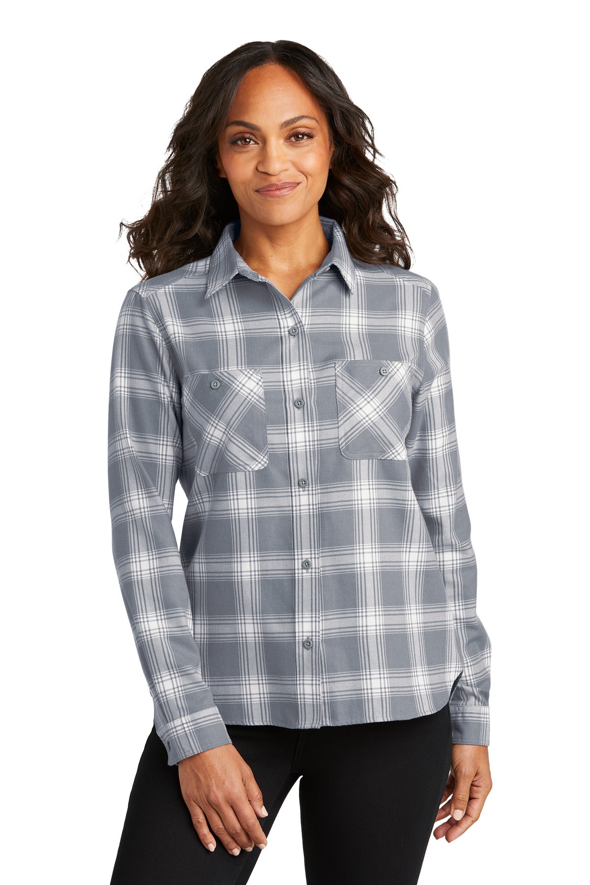 Port AuthorityÂ® Women's Plaid Flannel Shirt LW669