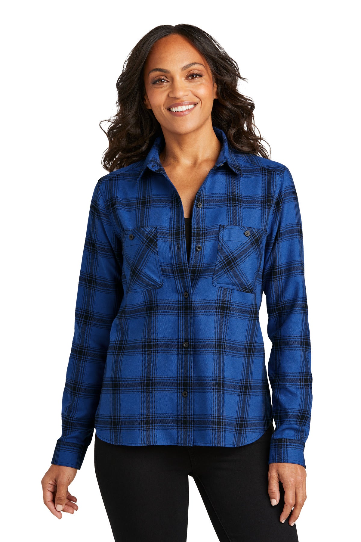 Port AuthorityÂ® Women's Plaid Flannel Shirt LW669