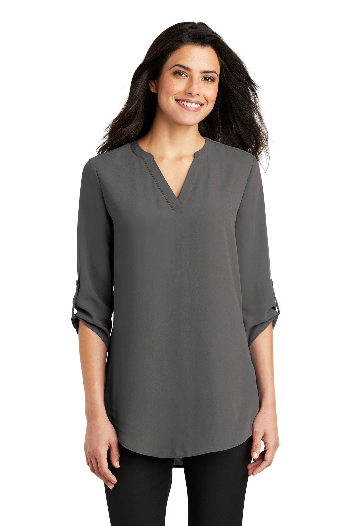 Port Authority? Women's 3/4-Sleeve Tunic Blouse. LW701