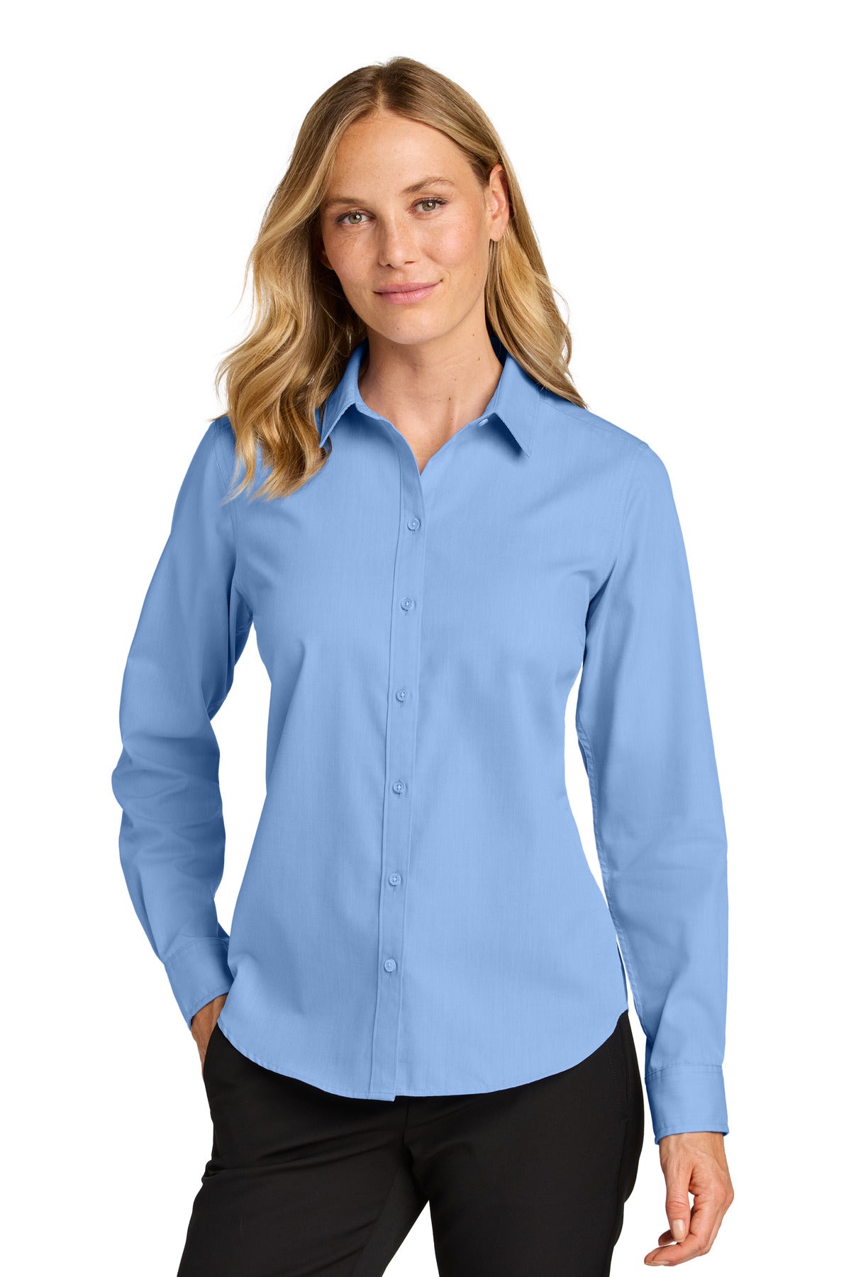 Port Authority? Women's Long Sleeve Nailhead Easy Care Shirt LW816