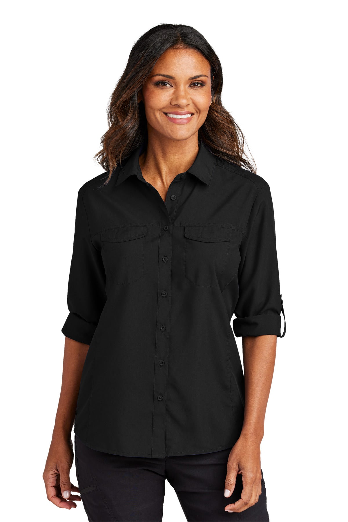 Port AuthorityÂ® Women's Long Sleeve UV Daybreak Shirt LW960