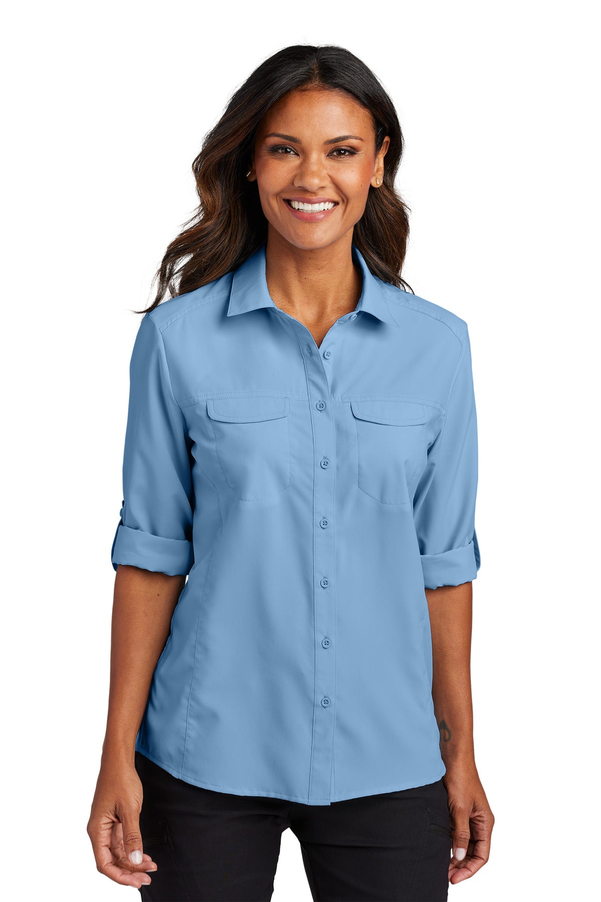 Port AuthorityÂ® Women's Long Sleeve UV Daybreak Shirt LW960