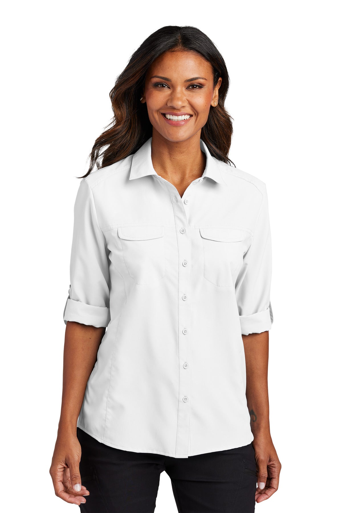 Port AuthorityÂ® Women's Long Sleeve UV Daybreak Shirt LW960