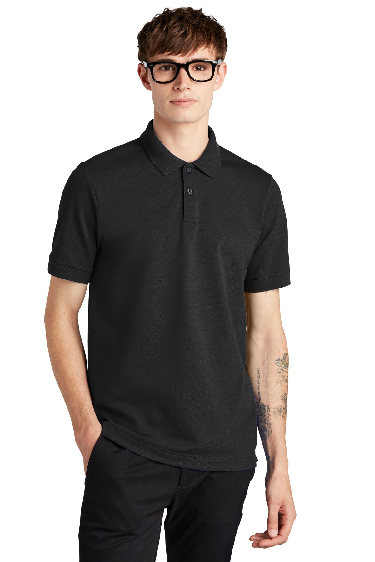 Mercer+MettleÂ® Stretch Heavyweight Pique Polo MM1000