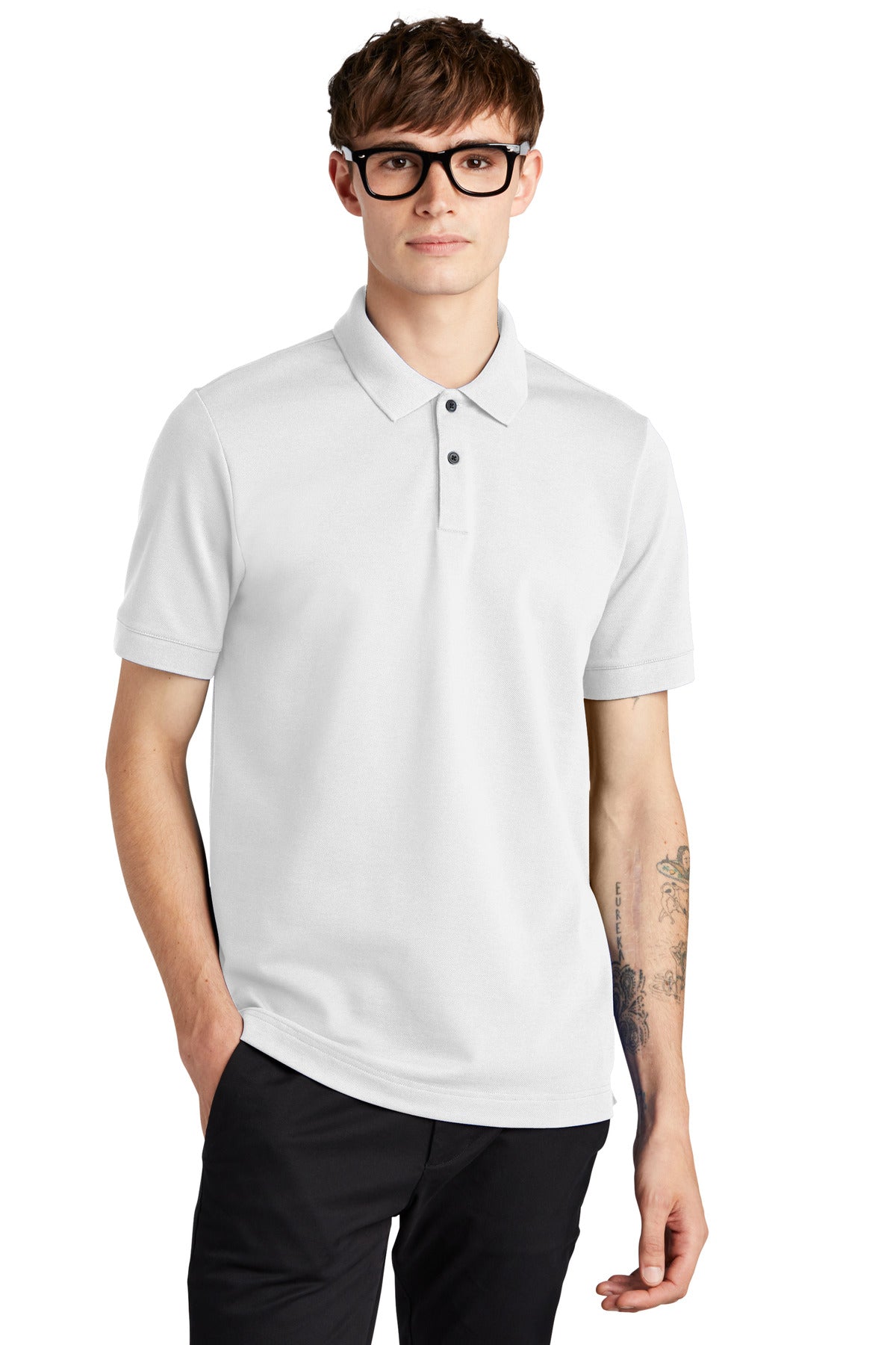 Mercer+MettleÂ® Stretch Heavyweight Pique Polo MM1000