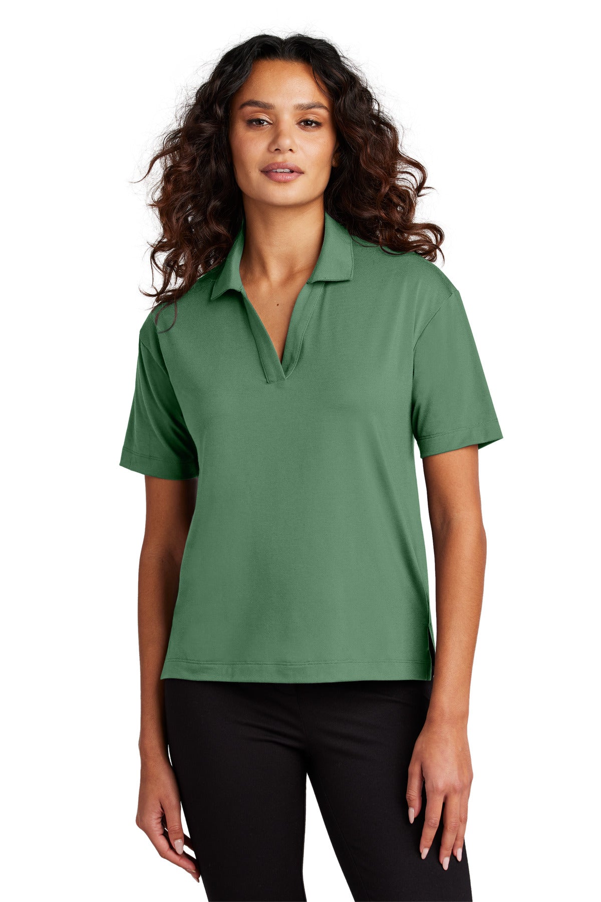 Mercer+MettleÂ® Women's Stretch Jersey Polo MM1015