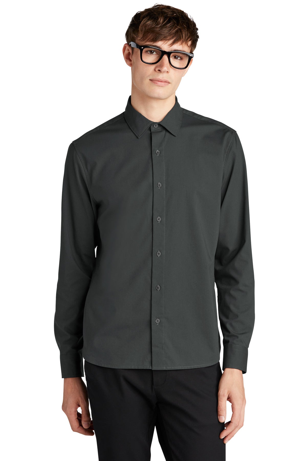 Mercer+MettleÂ® Long Sleeve Stretch Woven Shirt MM2000