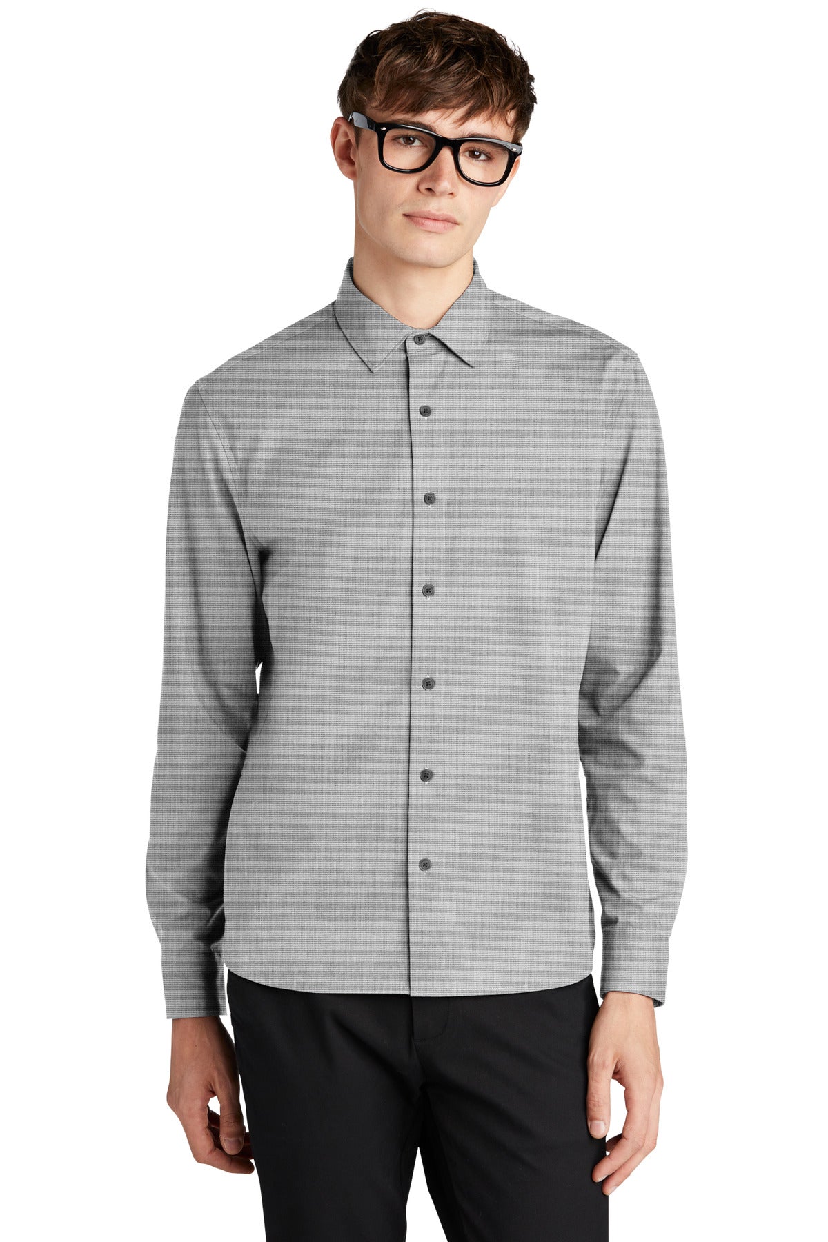 Mercer+MettleÂ® Long Sleeve Stretch Woven Shirt MM2000