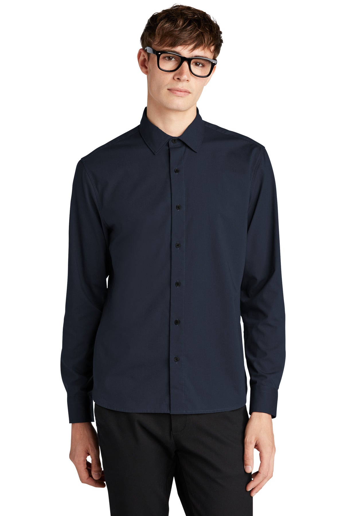 Mercer+MettleÂ® Long Sleeve Stretch Woven Shirt MM2000