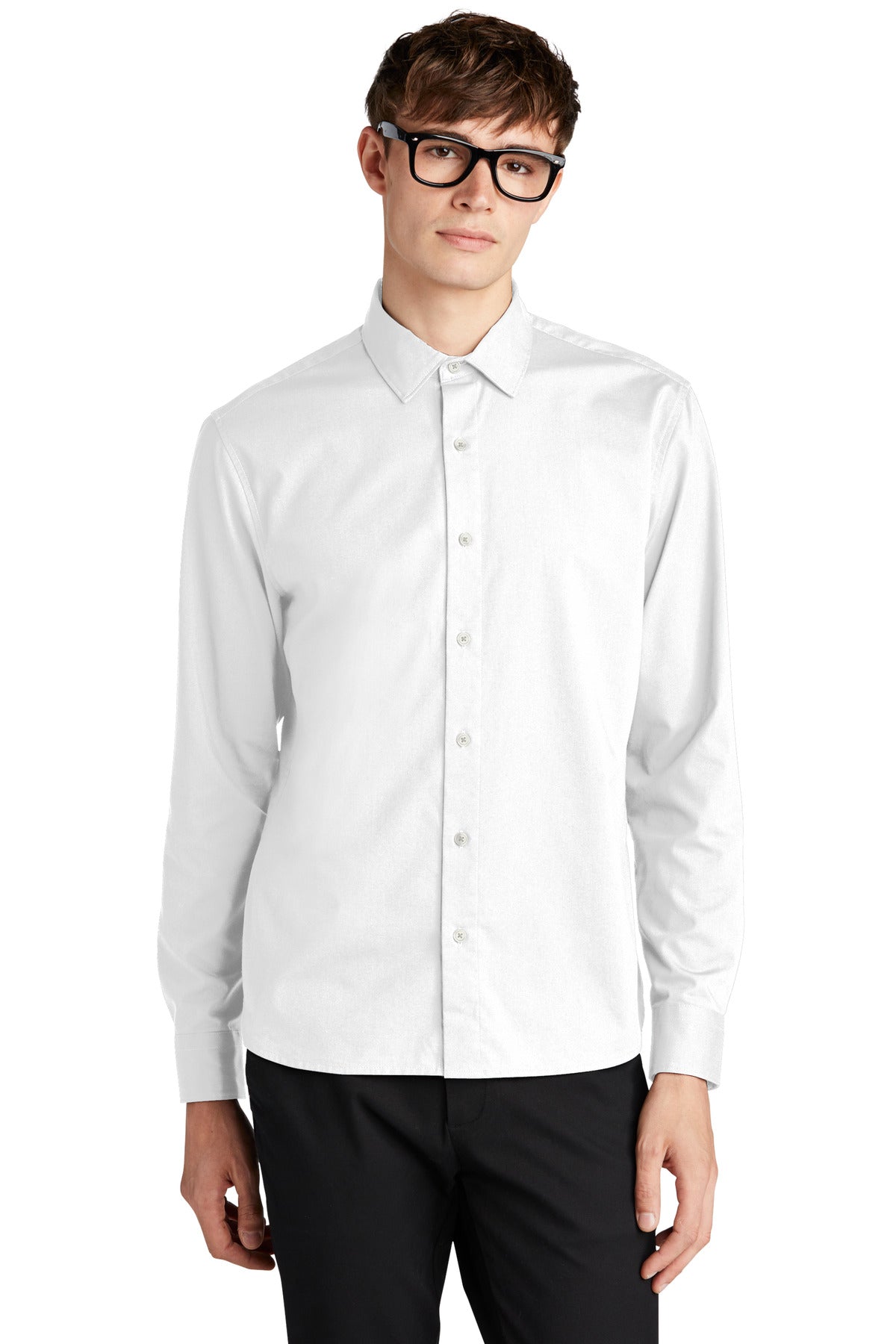 Mercer+MettleÂ® Long Sleeve Stretch Woven Shirt MM2000