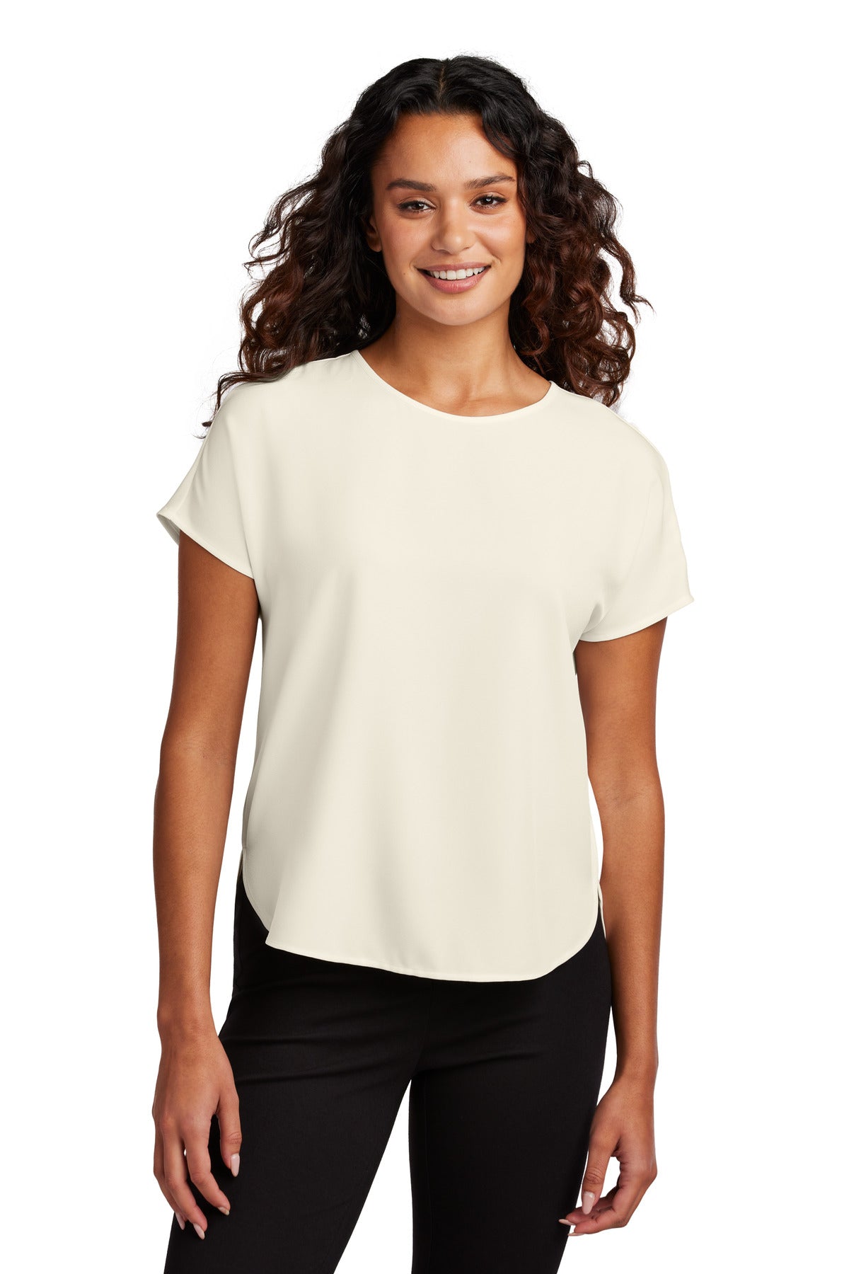 Mercer+MettleÂ® Women's Stretch Crepe Crew MM2015