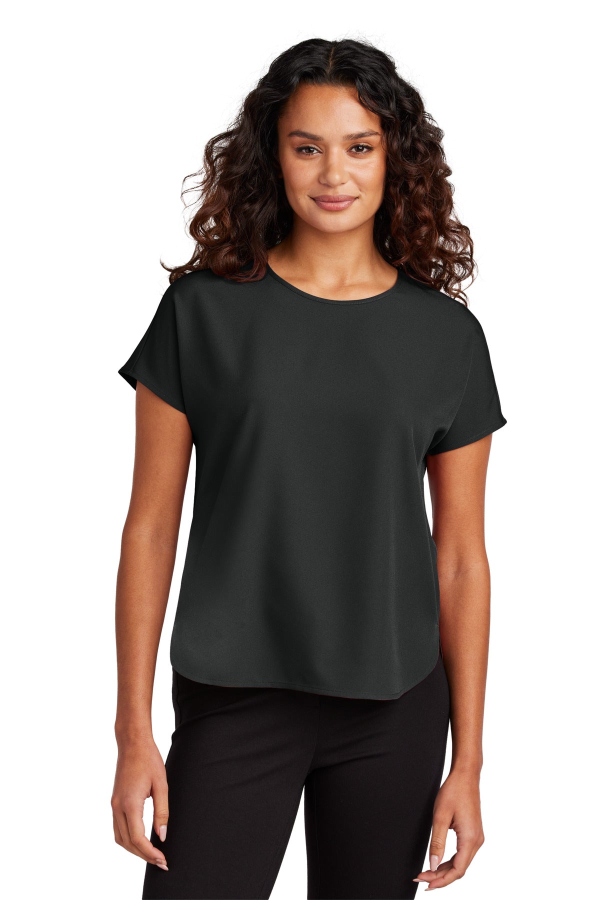 Mercer+MettleÂ® Women's Stretch Crepe Crew MM2015