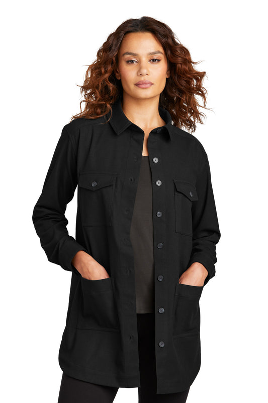 Mercer+MettleÂ® Women's Long Sleeve Twill Overshirt MM2021