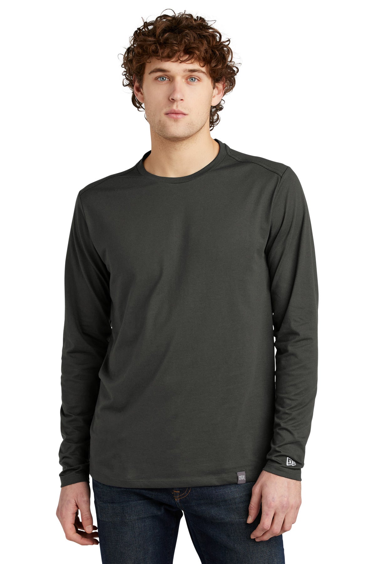 New Era Â® Heritage Blend Long Sleeve Crew Tee. NEA102